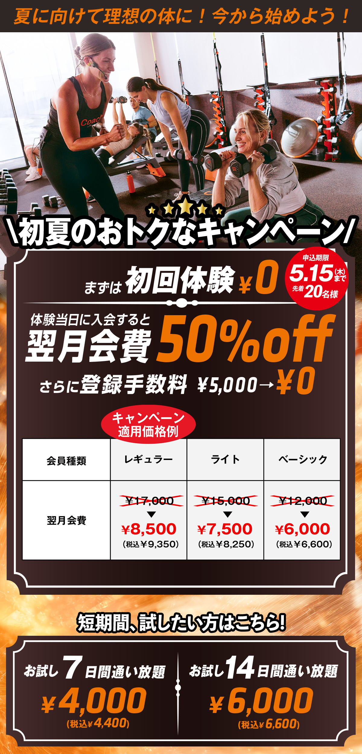 キャンペーン